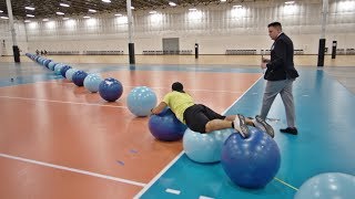 World Record Exercise Ball Surfing | Overtime 6 | Dude Perfect
