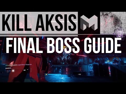 How to KILL/BEAT AKSIS: Destiny - Wrath of the Machine Final Boss (Phase 2) Raid Guide