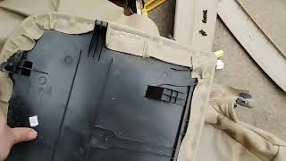 Replacing seats in a 2008 Nissan Altima - part 2