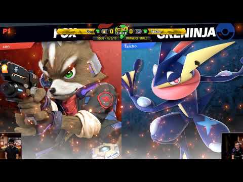 The Cheese League R9 - SSBU - Con (Fox) vs DF | Taicho (Greninja) - Losers Semis