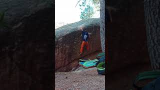 Video thumbnail of La Oruga, 7A. La Pedriza