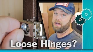 How to Fix Stripped Screw Holes - Two Easy DIY Hacks