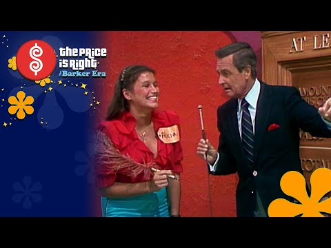 Bob Barker Has to Really Explain Blank Check to This Contestant - The Price Is Right 1982