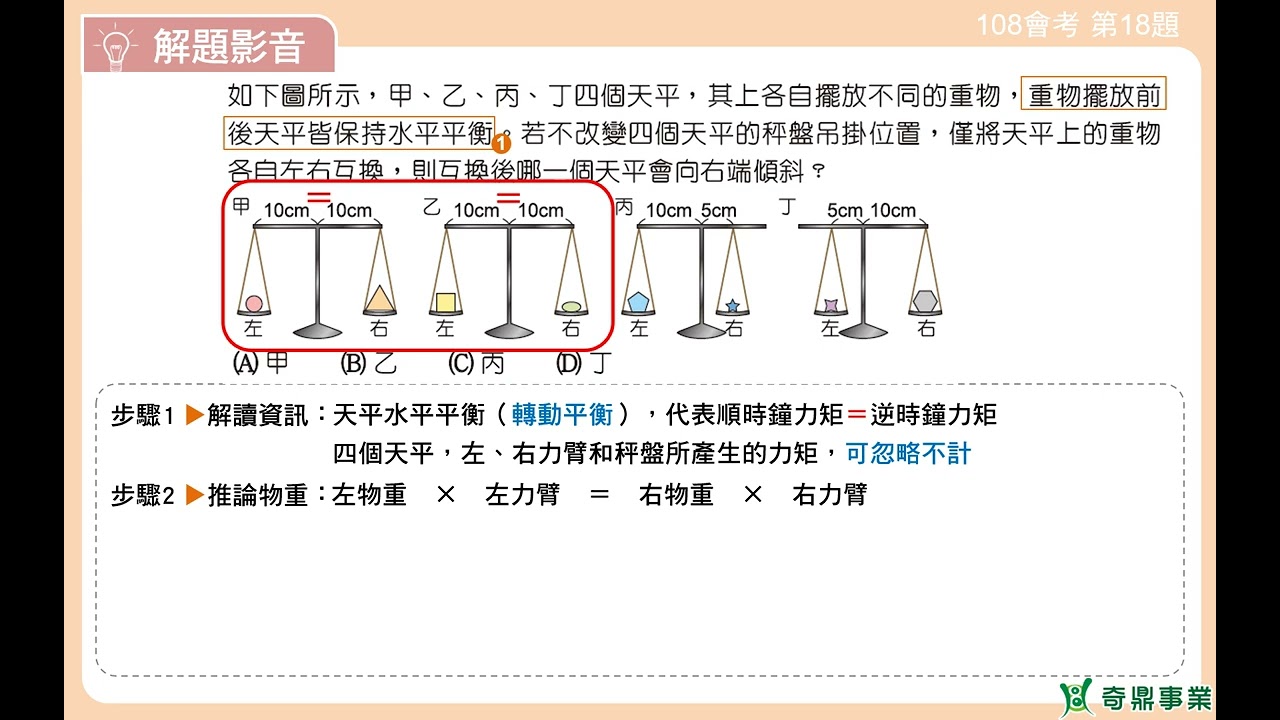 １４-108會考第18題