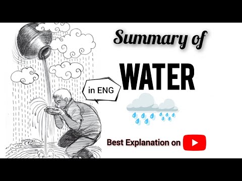 Water | 2nd PUC English | Summary in English | KSEAB