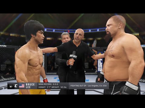 Bruce Lee vs. Tank Abbott - EA Sports UFC 4 - Epic Fight 🔥🐲