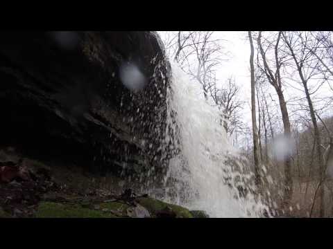 Waterfall at John Bryan State Park-GoPro