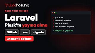 Laravel Projesini Plesk'te Yayına Alma: GitHub, Veritabanı ve Otomatik Dağıtım