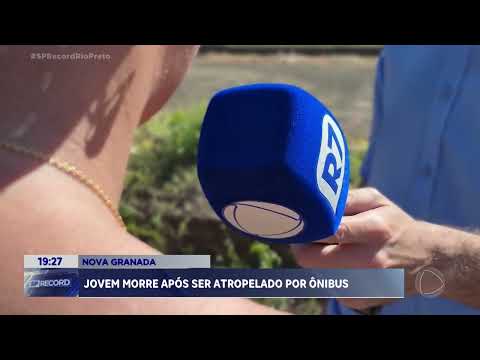 Tragédia em Nova Granada: jovem é atropelado por ônibus escolar da prefeitura