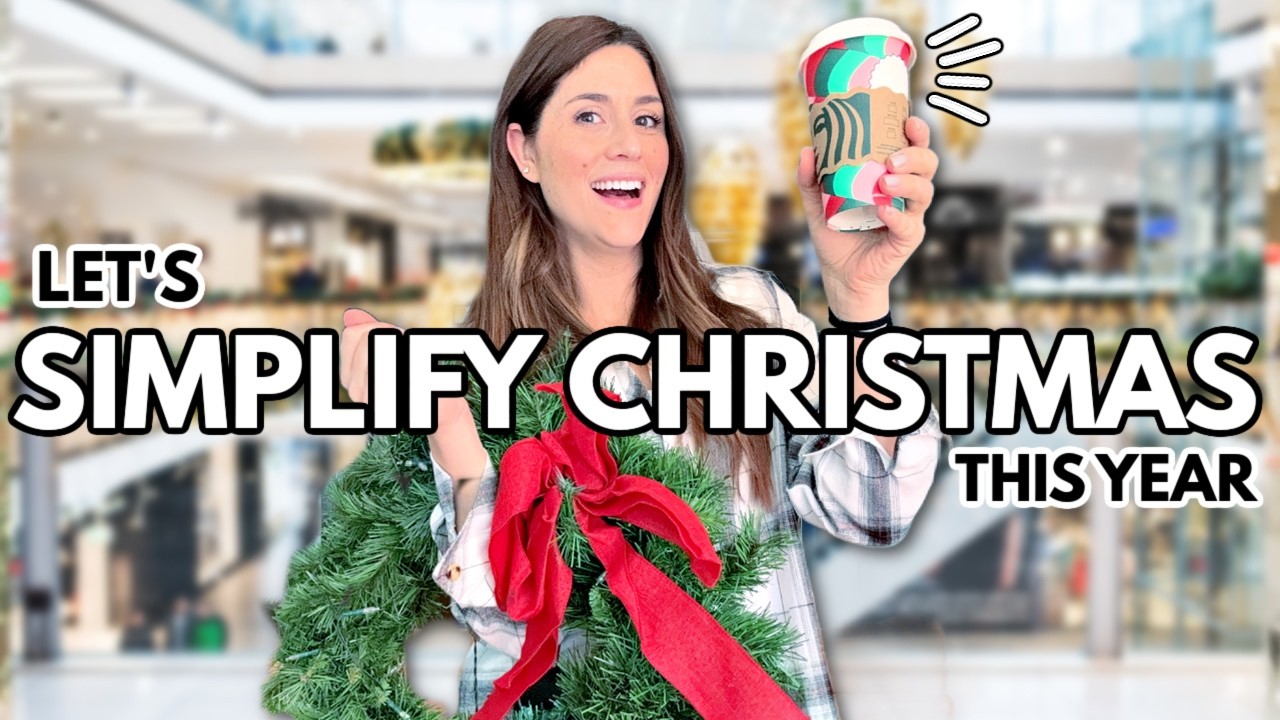 Can we PLEASE ditch the picture-perfect holiday this year? 🎄 A Stress-Free Guide to Christmas