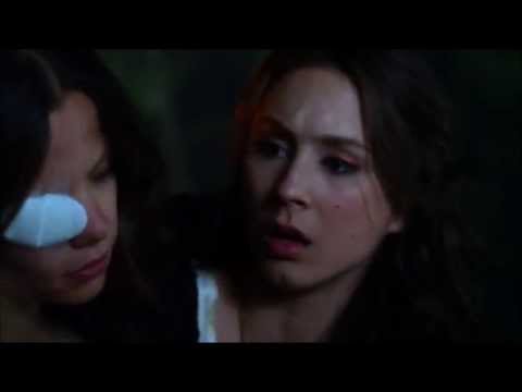 Pretty Little Liars 2x23 -  Hanna & Spencer Rescue Jenna From The Fire