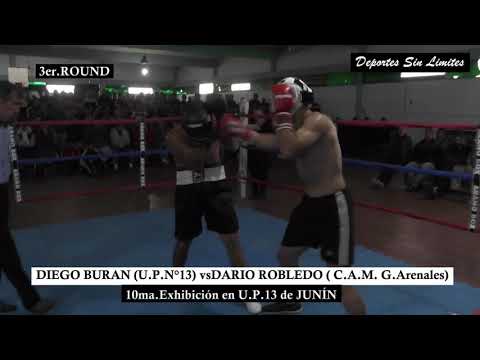 10ma Exhibición DIEGO BURAN (U.P. N°13) vs DARIO ROBLEDO (CAM.Arenales) Y NOTA DE CIERRE