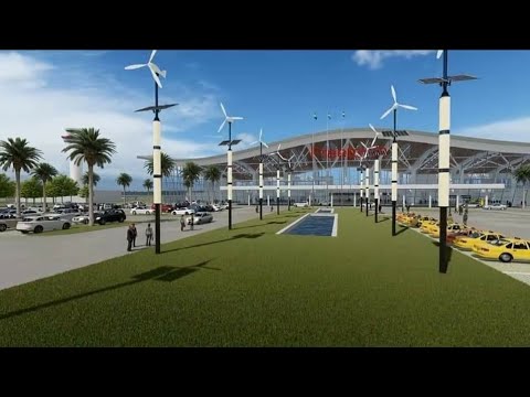 I present to you the New lungi International Airport Sierra Leone