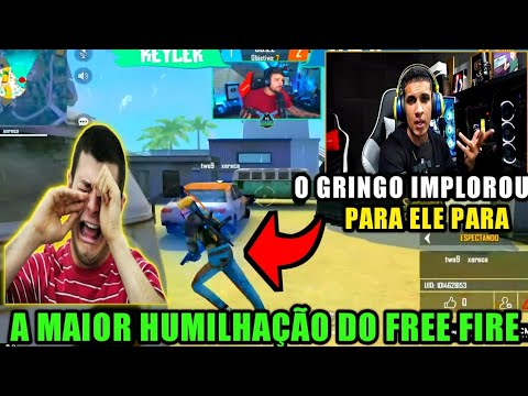HUDSON AMORIM REAGINDO A GRINGO SENDO HUMILHADO PELO TWO9 NO X1 MUNDIAL DO WEEDZÃO