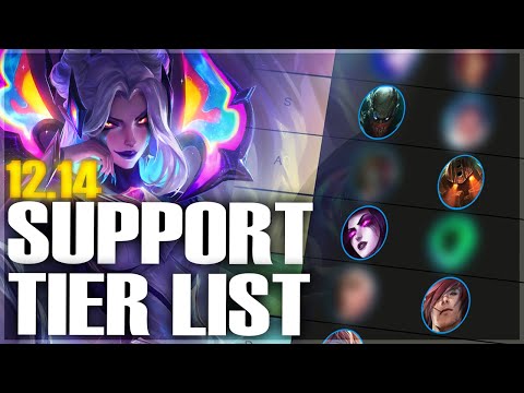 *UPDATED* Challenger Support Tier List | Patch 12.14 - League of Legends - League of Legends