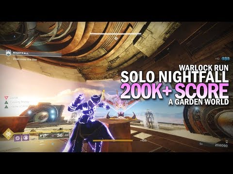 Solo 200k+ Nightfall "A Garden World" [Destiny 2]