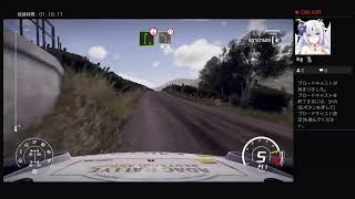 配信テスト中。今後実況予定のゲームを無言練習　WRC8