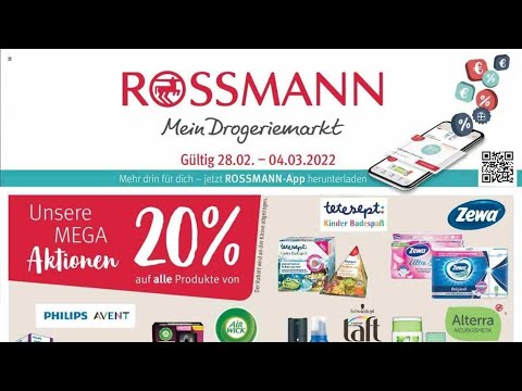 🛒 Rossmann Katalog Prospekt 28. Februar bis 4. März 2022 - Neuigkeiten, Angebote Deutschland 🇩🇪