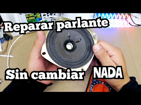 Repair a speaker without changing anything, super easy
