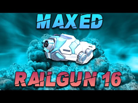 I Maxed Out My Railgun 16 - Mech Arena