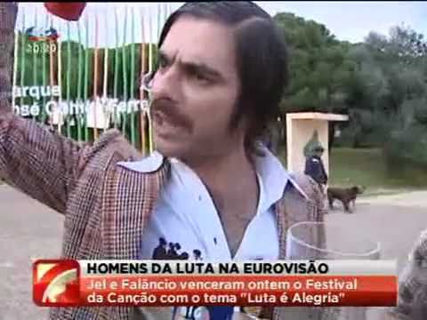 Homens da Luta vão á  Eurovisão