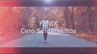 Cero sentimientos, Letra-Fenix