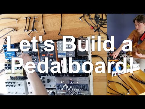 Let's build a bass pedalboard! - [ my brand new pedal setup from beginning to end ]