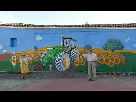 La confección del mural. /IEC