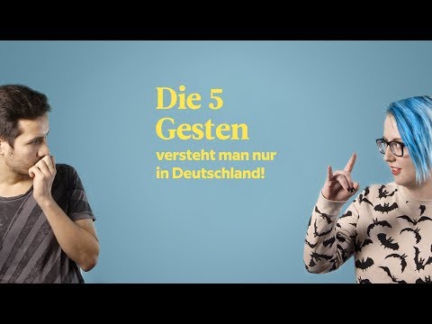 Diese 5 Gesten versteht man nur in Deutschland!