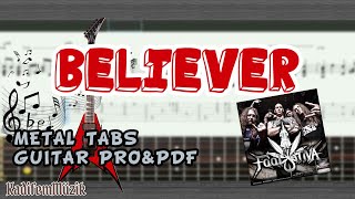 8 Foot Sativa-Believer Easy Electric Guitar Tutorial Tabs