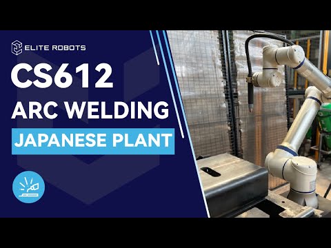 Elite Robots CS612 Welding for metal processing and cutting at Korenaga Shoukai, Japan