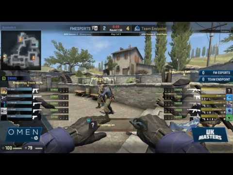 [UKCSGO] 23.03.2017 - FM eSports vs Endpoint @ UK Masters S3 W5 Map 1
