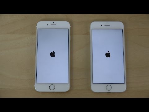iPhone 6 iOS 8.3 Beta 3 vs. iPhone 6 Official iOS 8.2 - Which Is Faster? (4K)