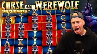 TOP SYMBOL! 🐺 BIG WIN on Curse Of The Werewolf Megaways! Video Video