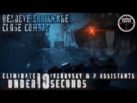 Sniper Ghost Warrior Contracts Challenge - Kill Ivanovsky and his 2 assistants within 10 seconds(1)