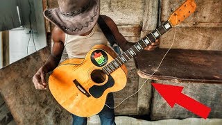 Brushy One String | String Breaks On Camera 🎸 🙇🏿‍♂️