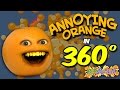 Annoying Orange in 360 Degrees! | FOODSPLOSION! (feat. Shira Lazar)