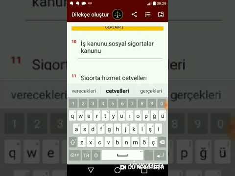 Dava Dilekçe Yazma Uygulaması