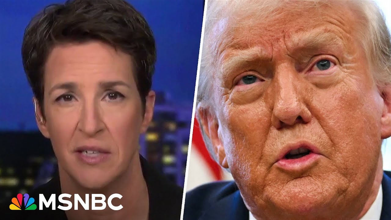 Maddow: Trump's dismantling of independent news media is happening before our eyes