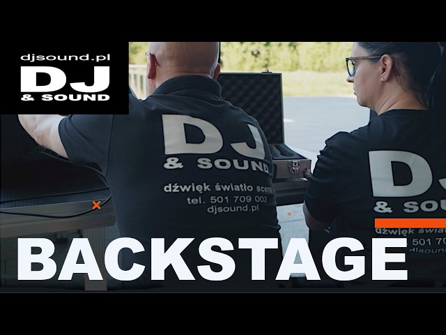 Praca ekipy DJ & SOUND podczas koncertu Big Bike Orchestra w Bramie Poznania