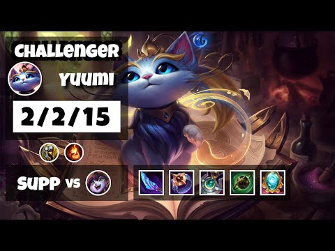 Yuumi 11.17 Gameplay Challenger Replay S11 Support (2/2/15) - TURKISH