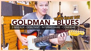 Goldman tout était dit   tuto guitare