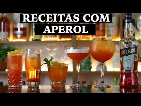 Receitas com APEROL Para Fazer em casa #aperol #receitas #coqueteis