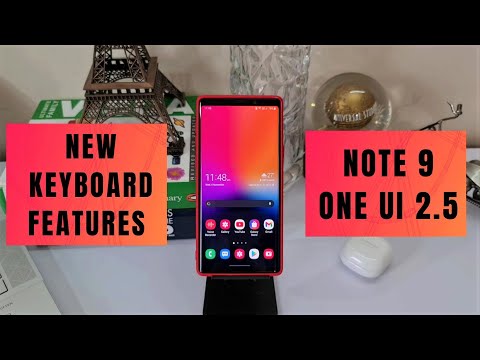 One UI 2.5 on Samsung Galaxy Note 9 - New Keyboard Features