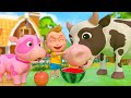 Farmer In The Dell Animal Song And For Kids Dairy Cow Cartoon Nursery Rhymes Kids Songs