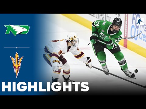 North Dakota vs Arizona State | NCAA College Hockey | Highlights - November 14, 2025