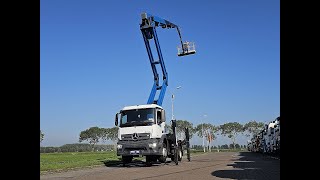 بيع رافعة السلة التلسكوبية Mercedes-Benz ANTOS 1927 CTE HOOGWERKER 29.6 - صورة 4 | Machineryline SD رافعة السلة التلسكوبية Mercedes-Benz ANTOS 1927 CTE HOOGWERKER 29.6 | صورة 4 - Machineryline