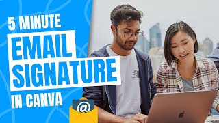 Create clickable Email Signatures with Canva | Tip Talk 18