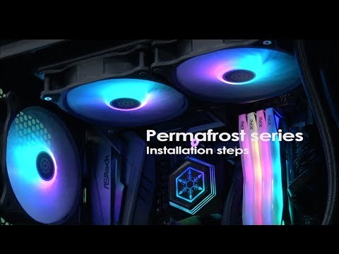 Система водяного охлаждения SilverStone PermaFrostPremium PF240-ARGB V2 Black (SST-PF240-ARGB-V2)