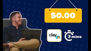 Clay Helps You FIND THOUSANDS OF PROSPECTS FOR FREE in Under 3 Minutes